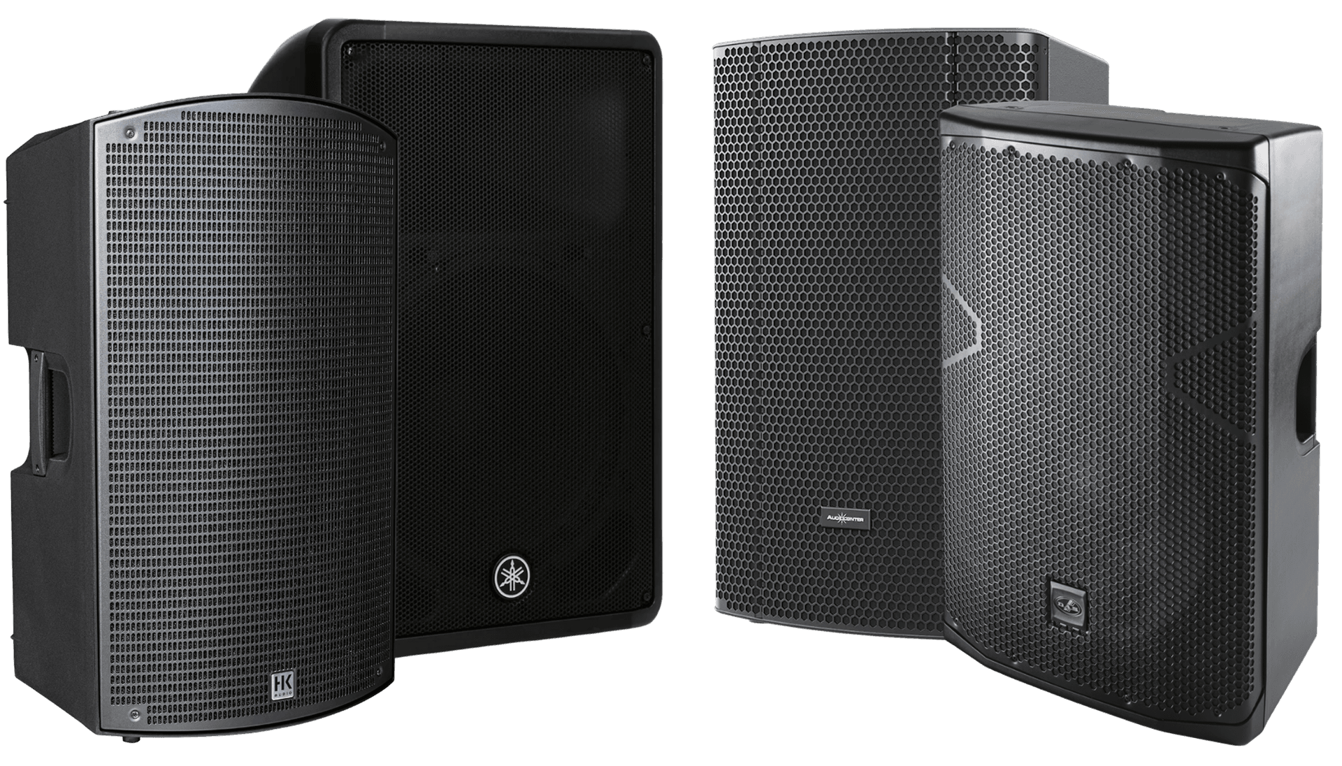 Speaker profesional Yamaha dan Audio Center — koleksi sound system berkualitas tinggi dari Antariksa Audio